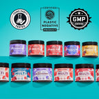 Llama Naturals Multivitamínico para Mujeres, Gomitas Veganas Orgánicas con Vitamina D, C y K, 120 unidades