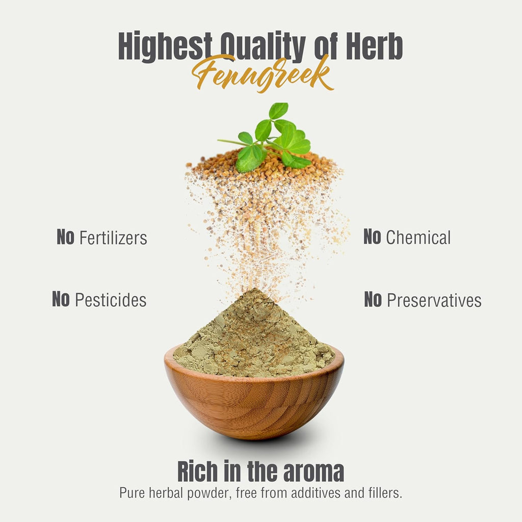 HerbsForever Fenugreek Powder (Seeds) 230 g