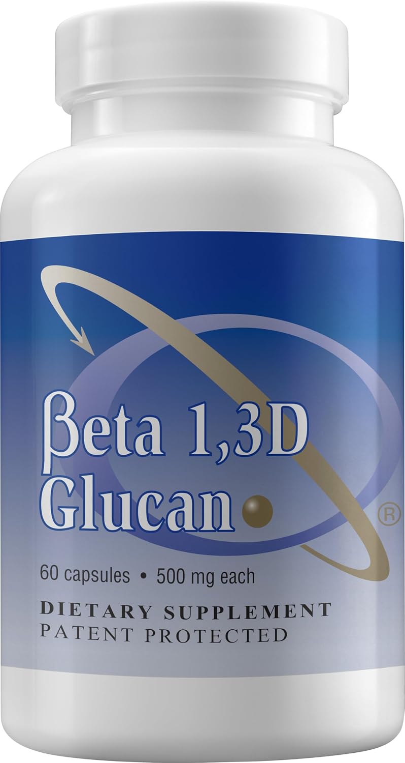 Transfer Point Beta 1,3D Glucano 500 mg, 60 Cápsulas