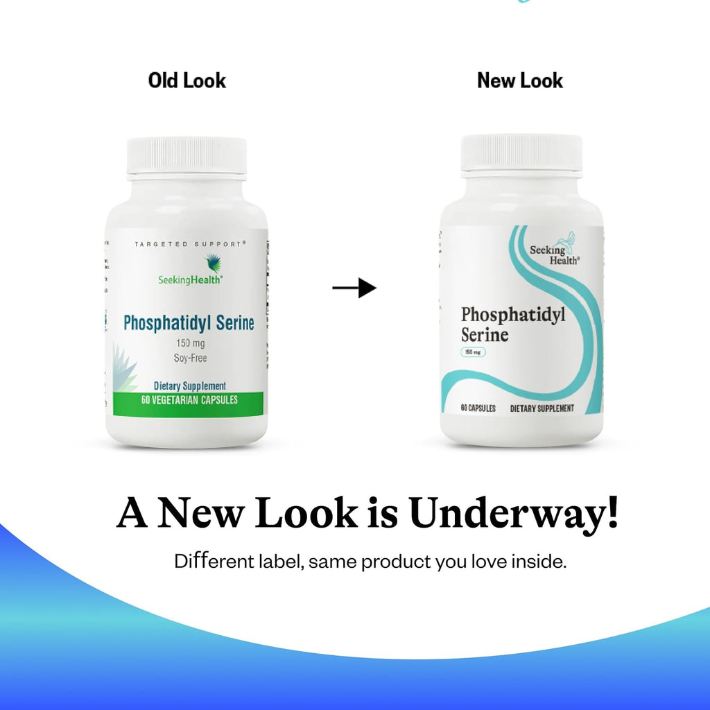 Seeking Health Phosphatidylserine 150 mg, 60 Capsules – Memory and Cognitive Function Supplement