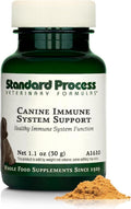 Standard Process Canine Immune System Support – Suplemento para el sistema inmunitario de perros – Polvo con zinc y algas – 30 g
