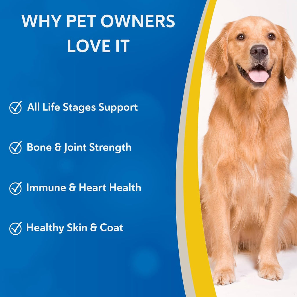 Doc Roy’s Daily Care Multivitamínico para Perros, 180 Comprimidos Masticables con 34 Vitaminas y Minerales Esenciales