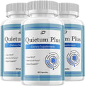 Quietum Plus Cápsulas para el Cerebro – Fórmula Natural de Máxima Potencia para Memoria y Concentración (3 Pack – 180 Cápsulas)