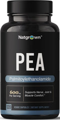 Natgrown Palmitoiletanolamida (PEA) 600 mg - 120 Cápsulas