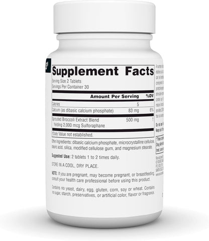 Source Naturals Extracto de Brotes de Brócoli, 250 mg - 60 Comprimidos – Image 3