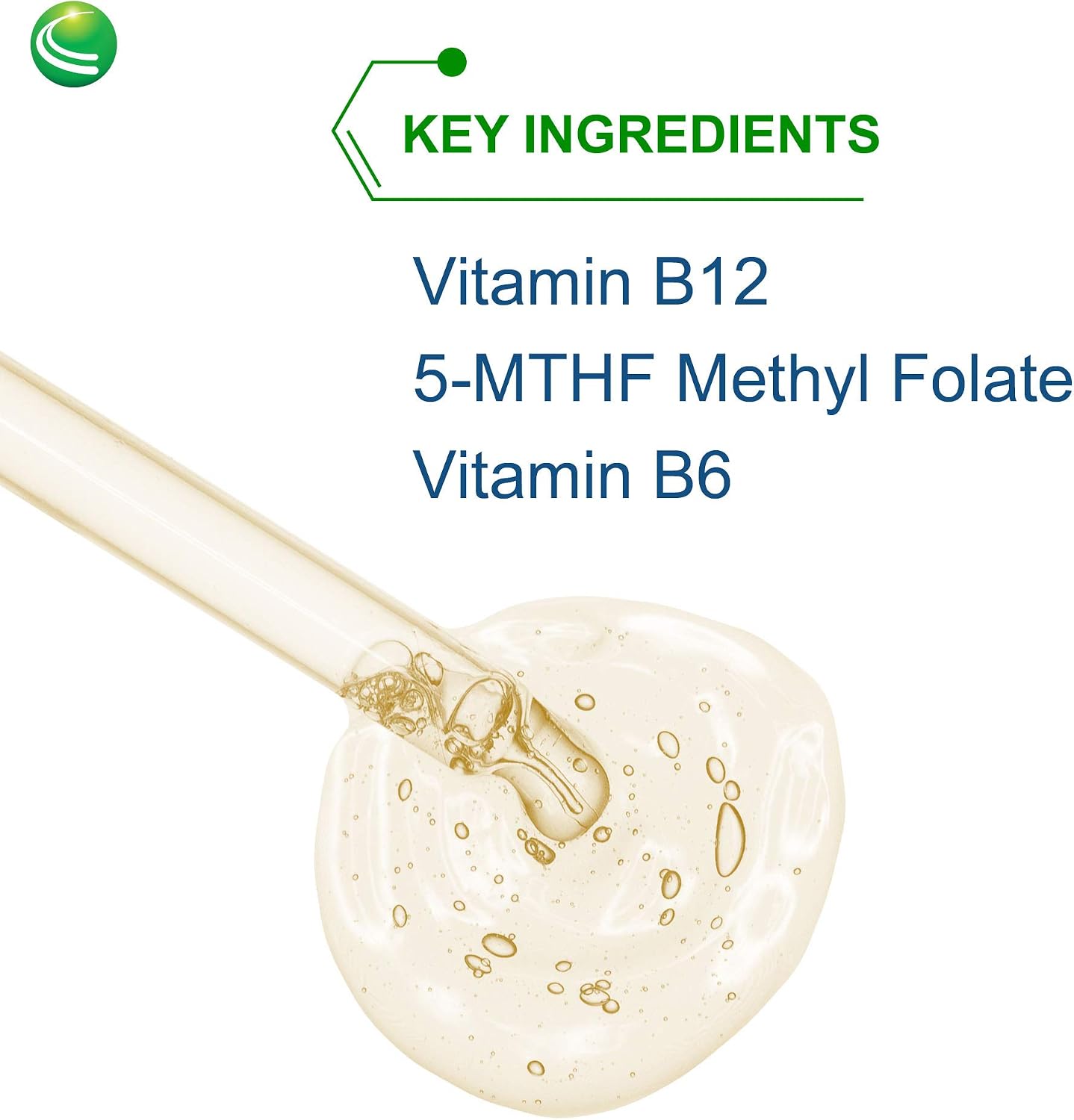 Methyl Factors - Gotas Sublinguales de Vitaminas B12, B6 y Ácido Fólico Metilados - 60 ml