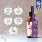EDNA HOME Gotas de Arándano para Perros y Gatos - Suplemento Urinario (59 ml)