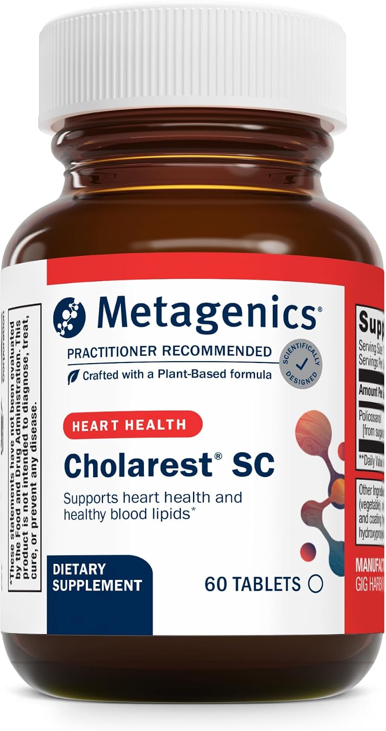 Metagenics Cholarest SC - Policosanol 60 Tabletas