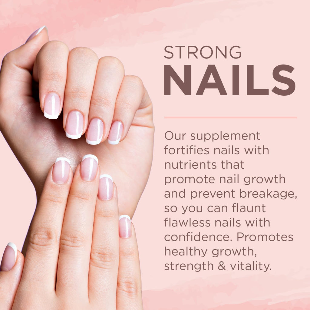 Built by Nature Vitaminas para Cabello, Piel y Uñas, 120 Cápsulas Blandas