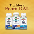 KAL Vitamina B12 Metilcobalamina 1000 mcg - ActivMelt Sabor Mandarina, 90 Micro Comprimidos