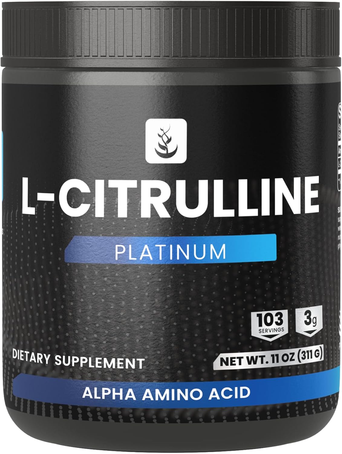 PURE ORIGINAL INGREDIENTS L-Citrulina en Polvo (311g) - Aminoácido Natural, Sin Sabor, Siempre Puro