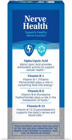 21st Century Nerve Health - Ácido Alfa Lipoico 300mg y Vitaminas B (30 comprimidos)