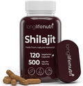 Shilajit Puro del Himalaya 500mg con Ácido Fúlvico 15% | 120 Cápsulas Vegetales | Suplemento para Vitalidad y Claridad Mental