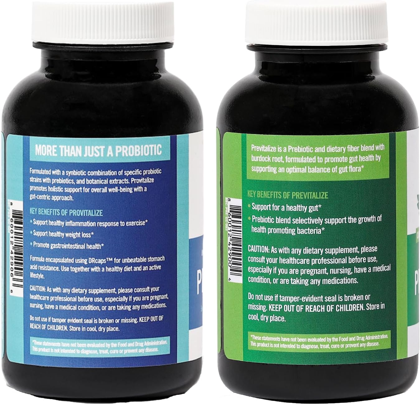 Slim Gut Bundle de BB Company | Probióticos y Prebióticos para la Menopausia | Provitalize & Previtalize