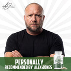Alex Jones Ultimate Seamoss Capsules – Suplemento Vegano de Algas Marinas con Bladderwrack y Raíz de Bardana – Apoyo Inmunológico, Energía – 60 Cápsulas