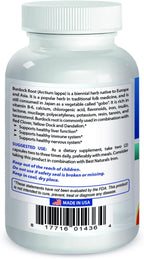 Best Naturals Raíz de Bardana 425 mg - 180 Cápsulas