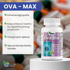 OVA-Max Vitaminas Prenatales para Mujeres (120 Cápsulas)