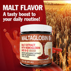 Suplemento Dietético de Vitamina B12 Maltaglobin, Apoyo a la Hemoglobina, Vitaminas B12 para la Energía, 8 fl oz, 1 Envase