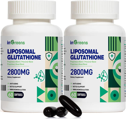 inGreens 2800 mg Glutatión Liposomal – Image 1