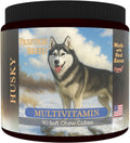 Prestige Breed Multivitamínicos, Nutrición Equilibrada para tu Husky, 90 unidades, Hecho en EE.UU. con Bacon Real