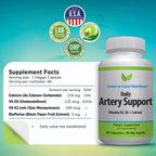 Artery Support - Vitamina K2 y D3 para la Circulación - 60 Cápsulas