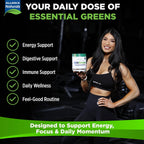 ALLMAX CytoGreens Super Greens Powder, Acai Berry Green Tea, 14 Servicios