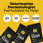 Doc Itchy Rejuvenating Hair-Grower Chews para Perros - 90 Unidades
