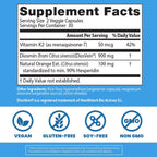 Doctor's Best Suplemento para Venas con Diosmin y Hesperidina - 60 Cápsulas Veganas