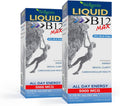 Wellgenix B12 Max Líquido - Vitamina B6, B12 y Folato - Alta Absorción - Salud Cardiovascular, Claridad Mental, Aumento de Energía y Pérdida de Peso - 1,75 oz, 2 Pack