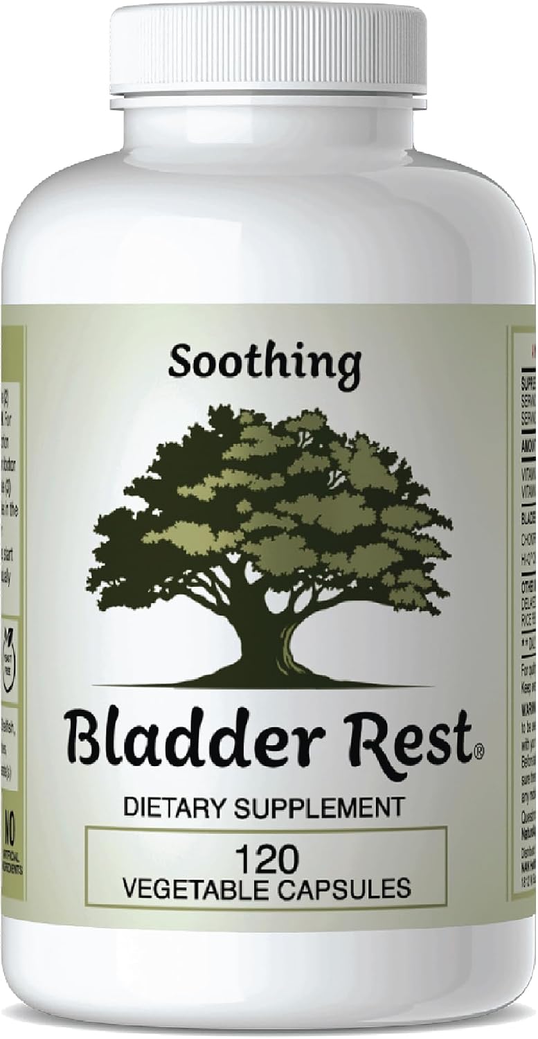 Bladder Rest - Salud de la Vejiga y Soporte para el Revestimiento Natural - 120 Cápsulas