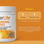 Natural Factors RegenerLife Powder - Mezcla para bebida de apoyo a la energía celular - Sabor tropical - 81 g