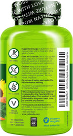 NATURELO Multivitamínico para Hombres 50+ - Complejo Diario con Vitaminas, Minerales y Alimentos Orgánicos, 120 Cápsulas Vegetales