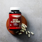 Dr.K&C Mega Albumin Proteína 1000mg, 3 Botellas (180 Comprimidos cada una)