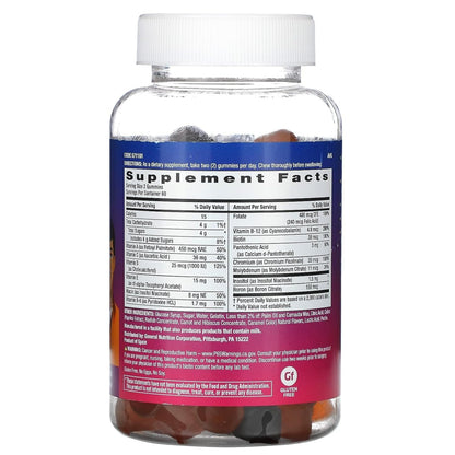 GNC Milestones Teen Multivitamin - Sabor a Frutas Naturales, 120 Gominolas, 60 Dosis – Image 2