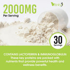VITINITY Calostro Bovino en Polvo de Pasto - 90g, Sin Sabor