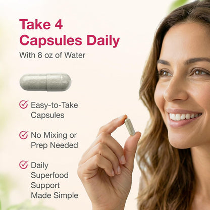 Nature’s Superfuel - Cápsulas de Frutas y Verduras para Hombres y Mujeres - Apoyo Nutricional para Inmunidad, Bienestar, – Image 4