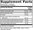 Vitanica VeinoBlend - Suplemento circulatorio con Bromelina, Gotu Kola y Vitamina C - 90 cápsulas