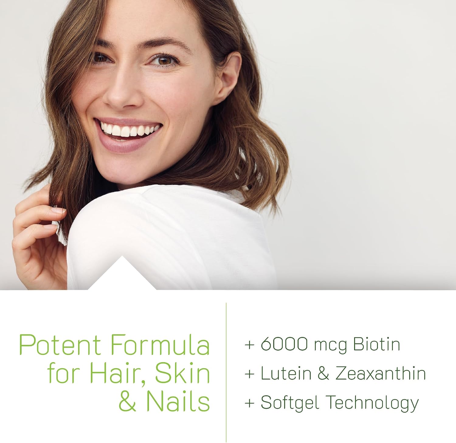 Irwin Naturals Biotin-6000 - 60 Softgels Líquidos