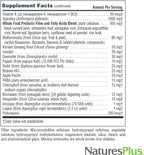 NaturesPlus Source of Life Sin Hierro - Multivitamínico y Mineral con Vitamina D3, 90 Comprimidos