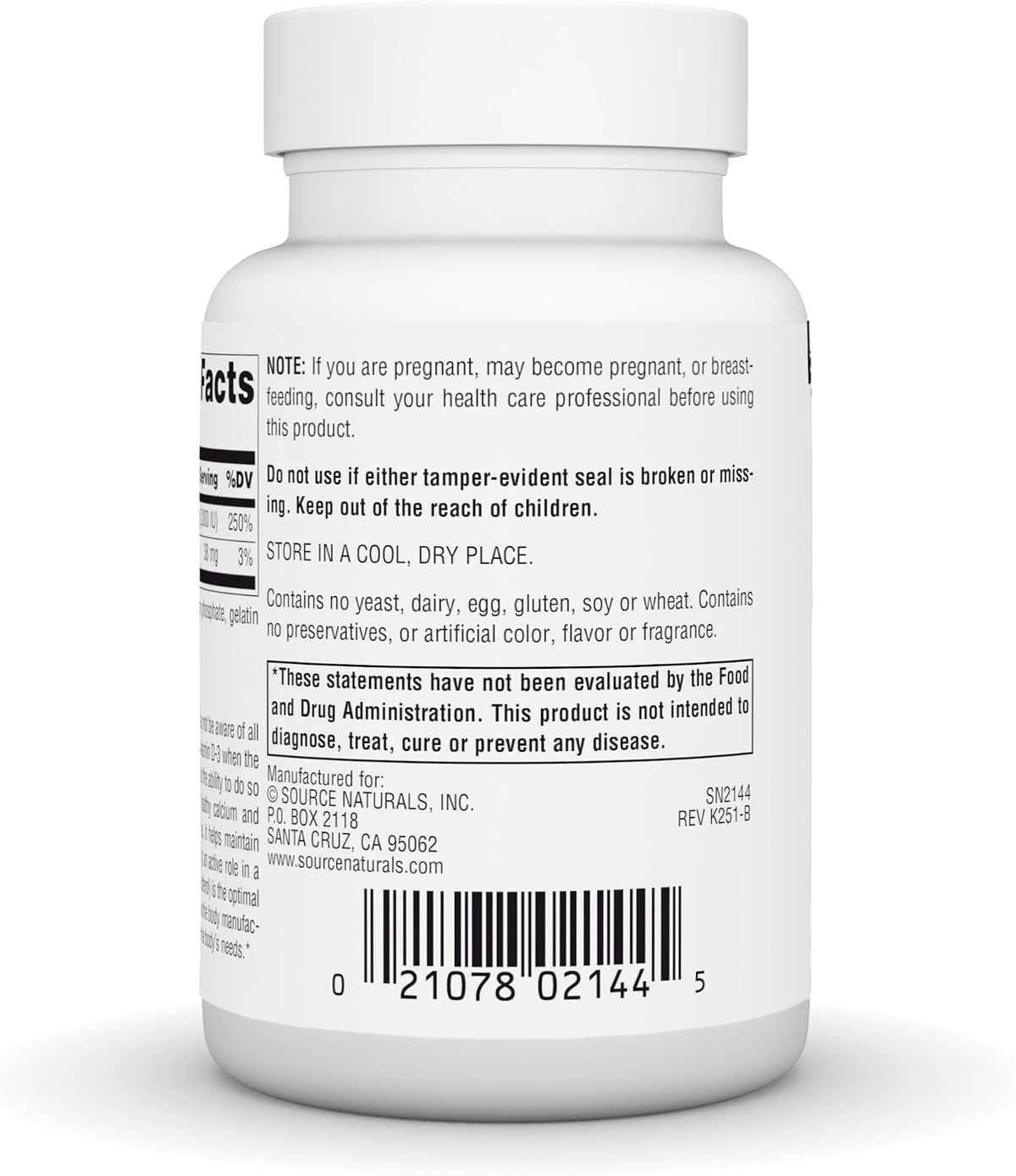 Source Naturals Vitamina D-3 2000 UI (50 – Absorción y utilización normal del calcio y el fósforo: Estos minerales – Image 4