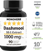 MONOHERB Dashmool 10:1 Extract - 1000 mg por Servicio - 45 Servicios (90 Cápsulas)