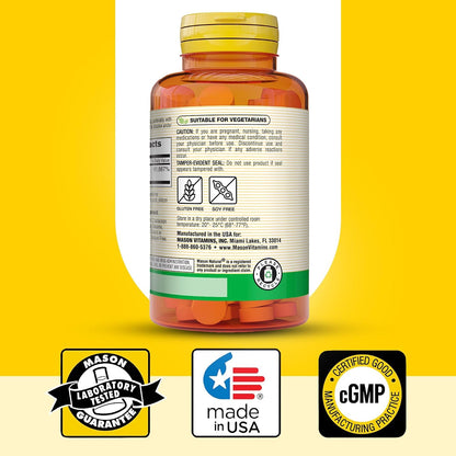 MASON NATURAL Vitamina B12 1000 mcg – Personas con dietas vegetarianas o veganas, ya que la B12 se encuentra – Image 6