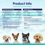 Alaskan Wild Salmon Oil for Dogs – Omega 3, 120 Softgels