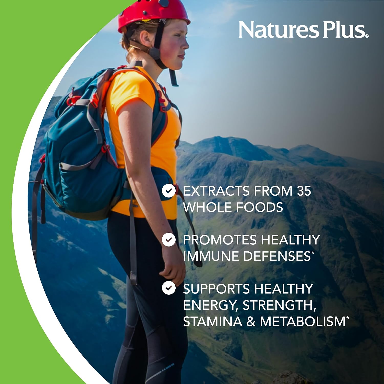 NaturesPlus Source of Life Garden Women’s Multivitamin - 90 Comprimidos - Energía y Sistema Inmunitario - Ecológico, Vegano, Sin Gluten