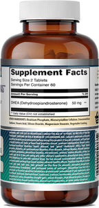 Amazing Formulas DHEA 50 mg – 120 Comprimidos