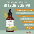 MARYRUTH'S Organics Extracto Líquido de Hoja de Melisa Orgánico - 30 ml