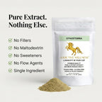 Addictive Wellness Gynostemma Leaf Extract Powder - Extracto Puro de Jiaogulan, Adaptógeno para Energía, 1 Sobre