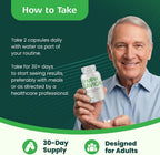 Lymph Savior Suplemento de Apoyo Linfático a Base de Plantas - Trébol Rojo, Castaño de Indias y Bardana - No-GMO, Hecho en EE.UU. - 30 Días