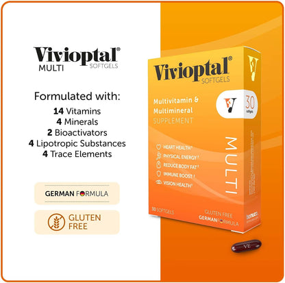 Vivioptal Multi 30 Cápsulas Blandas - – Fórmula equilibrada: Cada cápsula blanda proporciona una combinación – Image 5