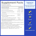 Gundry MD Metabolic Advanced Nutrient Blend con Berberina, 120 Cápsulas